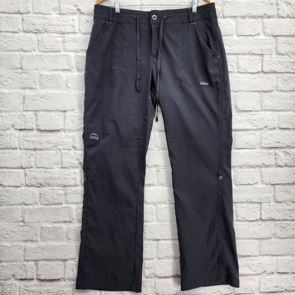 Cabela's Pants - Cabela's XPG Women's Cool Phase Black Grey Size 14 Convertible Pants Gorpcore